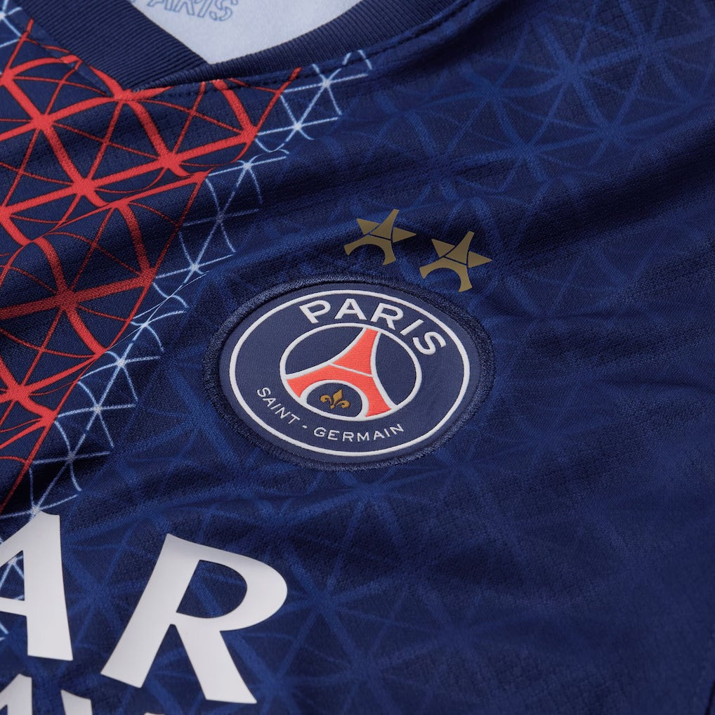 Maillot Domicile Stadium PSG Nike 25/26 -Adulte/enfant - Flocage Champions of Europe - 26